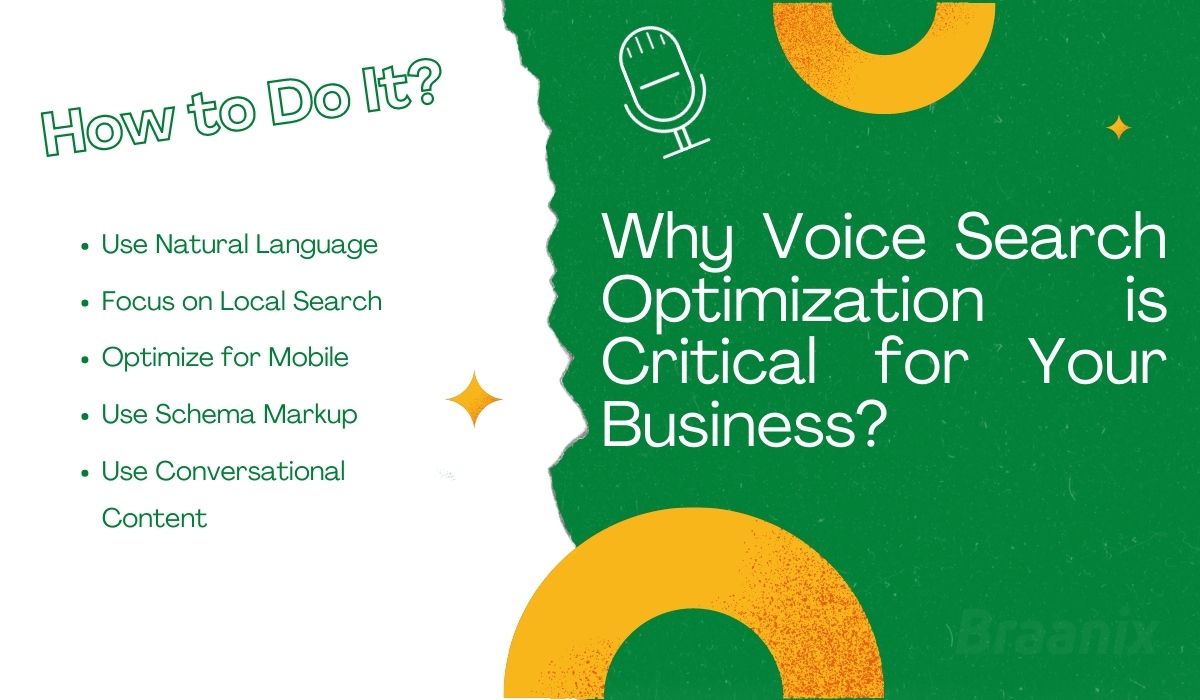 Why Voice Search Optimization is Critical for Your Business and How to Do It